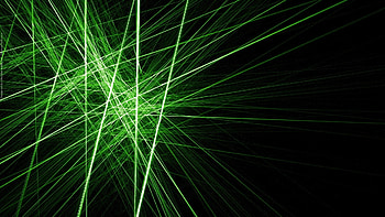 Green flames digital art lines | | 222690 | UP HD wallpaper