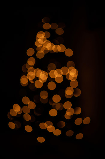 Lights, Dark, Glare, Circles, Bokeh, Boquet HD phone wallpaper