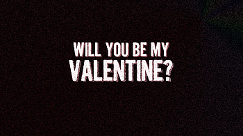 Will You Be My Valentine, love, typography HD wallpaper