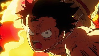 Monkey D. Luffy — Flame Charge ( One Piece ), Anime, One Piece, Monkey D. Luffy HD wallpaper
