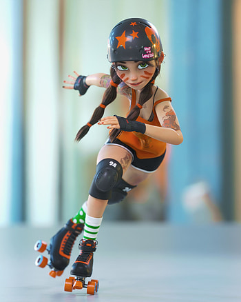 Rollerskating, Drawing references, Art poses, Art inspiration HD phone wallpaper