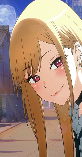 Marin kitagawa, eye, mouth HD phone wallpaper