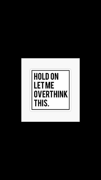 Aesthetic, overthinking, mental health HD phone wallpaper