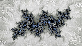Trippy Psychedelic Fractal, trippy, psychedelic, trance, white, blue, Abstract, fractal, abstract blue HD wallpaper