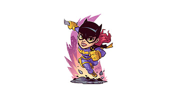 Batgirl Minimal Art , batgirl, superheroes, minimalism, minimalist HD wallpaper