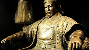 Genghis Khan, Mongolia HD wallpaper