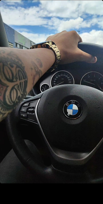 BMW SERIE 4, CIELO, COCHE, TATUAJE, INTERIOR, LOGO, 420D, NUBE, CARRO HD phone wallpaper