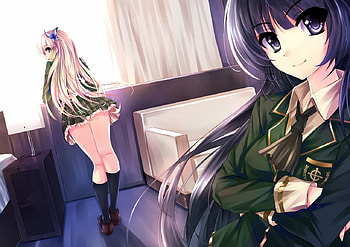 Sena & Yozora, cute, girls, anime, pretty HD wallpaper
