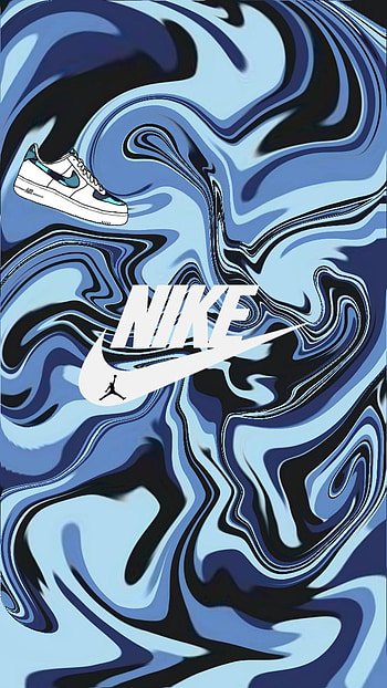 Nike, tenis, azul HD phone wallpaper