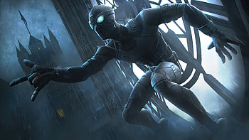 Black Spiderman Marvel Contest Of Champions , marvel-contest-of-champions, games, superheroes, marvel, spiderman HD wallpaper