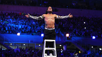 Hardy Boyz return, Tag team ladder match, Epic comeback, WWE legends HD wallpaper