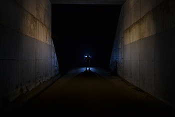 Night, Dark, Shine, Light, Silhouette HD wallpaper