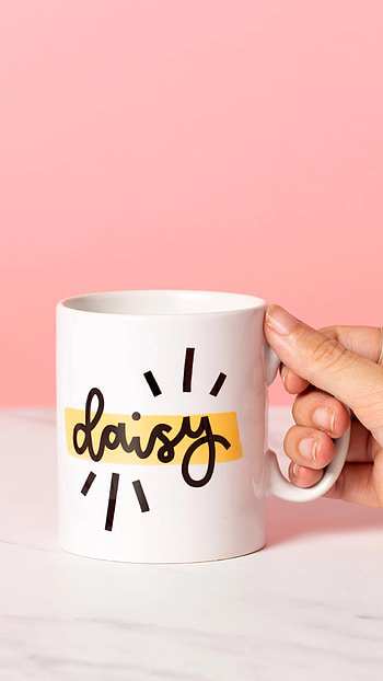 D Name Ka, Daisy, Name Mug HD phone wallpaper