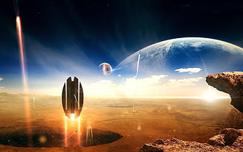 Fantasy, Planets, Universe HD wallpaper