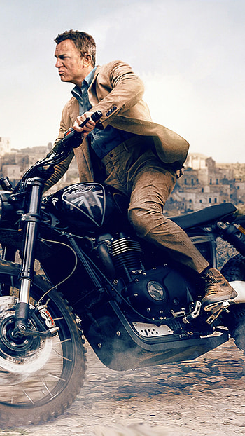 No Time to Die poster, Daniel Craig, resolution HD phone wallpaper