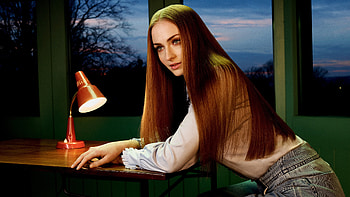 Sophie Turner, Redhead HD wallpaper