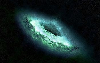Landscape, Universe, Stars HD wallpaper