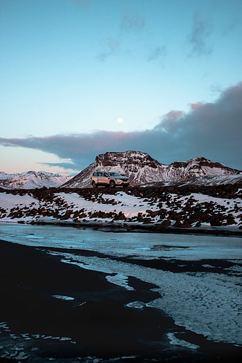 Rivers, Snow, Renault, Cars, Rocks, Car HD phone wallpaper