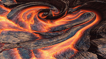 LAVA, volcano, hot, heat HD wallpaper