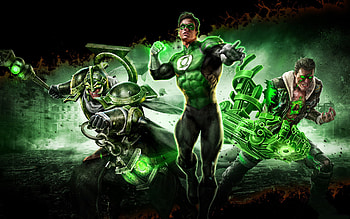 Green Lanterns, DC Heroes HD wallpaper