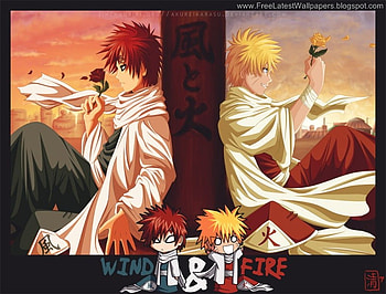 naruto and gaara, naruto, anime HD wallpaper