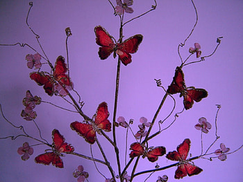 All a flutter, butterflies, abstract HD wallpaper