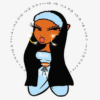 solostrations on Instagram: “✨2000s baddie collab ✨”. Drawings of black girls, Girls cartoon art, Black girl cartoon HD phone wallpaper