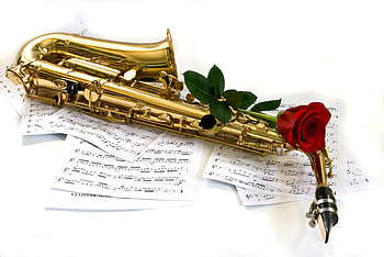 Captivating saxo , Striking visual appeal, Artistic representation, Instrument showcase HD wallpaper