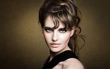 Woman Model Brunette Brown Eyes, woman, model, girls, brunette, eyes HD wallpaper