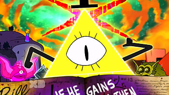 Bill Cipher: Transformed/Active (gained physical form. At the Fearamid) HD wallpaper