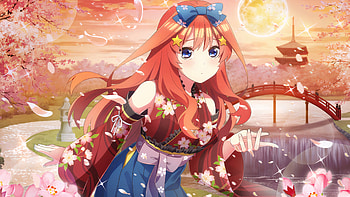 Itsuki Nakano The Quintessential Quintuplets HD wallpaper