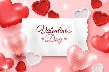 Valentine's Day, Hearts HD wallpaper