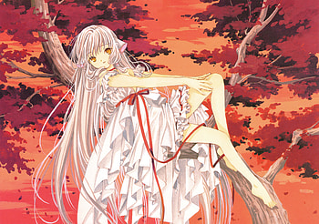 Chobits, girl, art, anime HD wallpaper