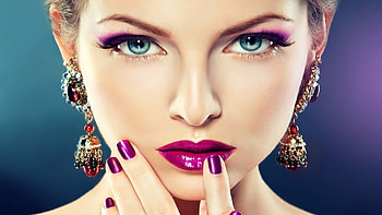 Beautiful Eyes, Models, People, Female, Beautiful, Art, Eyes, Nail, Blue Eyes, Makeup HD wallpaper
