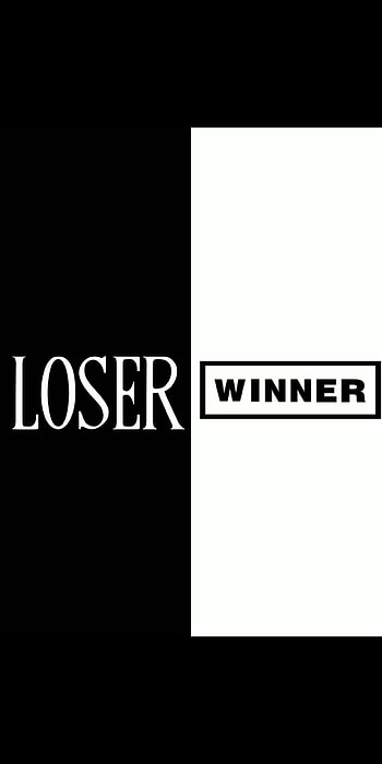 Loser winner, winners, comment, losers HD phone wallpaper