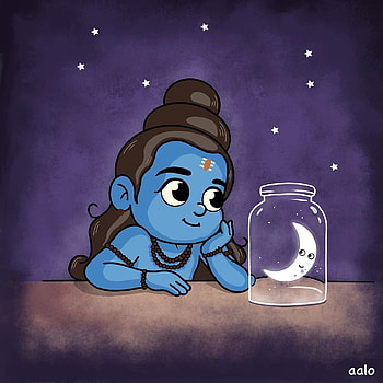 Shiva ✓ ideas in 2022. shiva, shiva art, lord shiva painting, Cute Shiva HD phone wallpaper