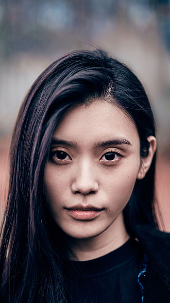 Ming xi, model, closeup HD phone wallpaper