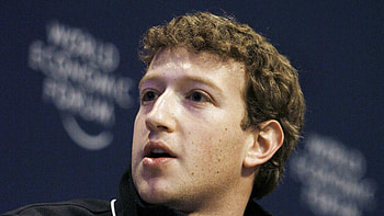 WEF 2009, Mark Zuckerberg HD wallpaper