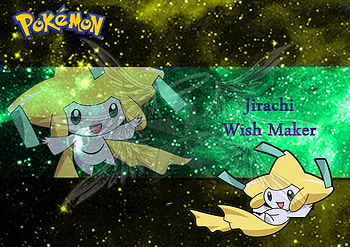 Jirachi Wish Maker, anime, wish maker, jirachi, pokemon HD wallpaper