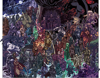A Song of Ice and Fire, Ice, and, of, Fire, Song, A HD wallpaper