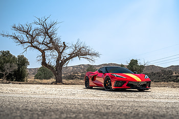 Desert Thunder — Chevrolet Corvette C8 | Ultra, vehicle, Chevrolet Corvette HD wallpaper