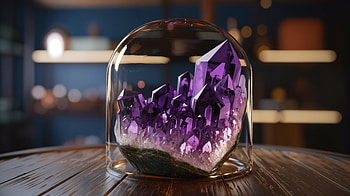 Stunning Amethyst Crystal - Ultra, amethyst, crystal, decor, Mineral HD wallpaper