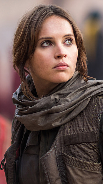 Felicity Jones, Jyn Erso, Rogue One, Star Wars HD phone wallpaper