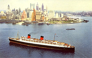 RMS Queen Mary, mary, queen, new, york HD wallpaper