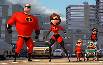 Mr Incredible Elastigirl Violet Parr And Dash In The Incredibles 2 2018, the-incredibles-2, 2018-movies, movies, animated-movies HD wallpaper