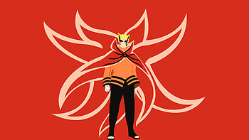 Vector Baryon Mode Naruto, naruto, anime, minimalism, minimalist, artist, artwork, digital-art HD wallpaper
