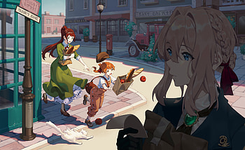 Violet Evergarden Anime – Elegant Moments in Motion, Anime, Violet Evergarden HD wallpaper
