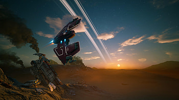 Everspace 2 — Sunset Run, Video Game HD wallpaper