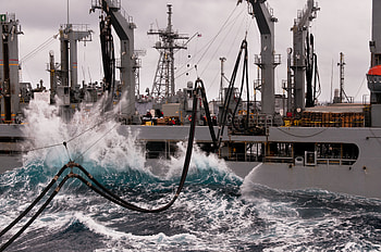 Replenishment Oiler, Navy, Ship, Military, Usns Yukon (T Ao 202), Marines, Replenishment, Usns Yukon, Warships HD wallpaper