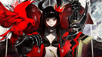 Black Gold Saw Anime Girl HD wallpaper